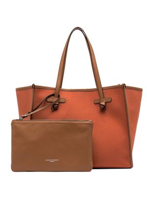 Marcella shopping bag in two-color canvas GIANNI CHIARINI | BS6850COMMCNVSE13934